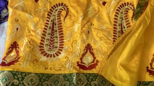 Beautiful Embroidered Work Saree