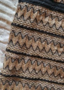 Unique Zigzag Weave Tote Bag