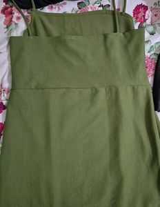 Olive Green Bodycon Dress