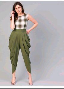 Women Green Jumpsuit (New)