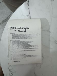 TERABYTE USB Sound Adapter 7.1 Channel