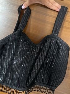 (Pack of 2) Sparkling Sequins Blouses