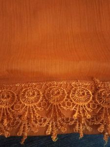 3 piece beige-orange Suit Set