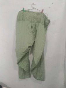 Embroidered Green Kurta