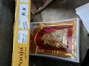 Antique Golden God Showpiece