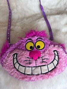 Disney Cheshire ID Cat Plush Bag