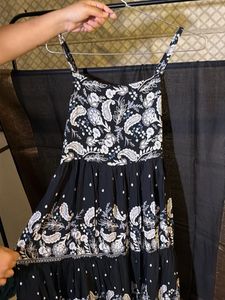 Boho Paisley Print Tiered Maxi Dress