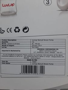 Manual Breast Pump