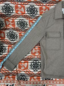 h&amp;m overshirt jacket coat