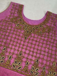 Stunning Pink Embellished Lehenga Choli