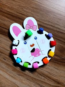 Cute Bunny Bead Activity Toy