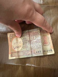 Lot of 5 Old Indian ₹2 Currency Notes – Original