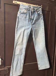 Zara High-Waisted Light Wash