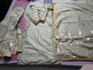 Gotta Patti Work Sharara Suit
