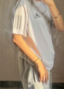 Adidas White T-Shirt