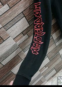 Black 'ROMANCE' Graphic Sweatshirt