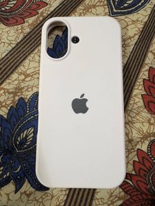 iphone 16 white silicon cover