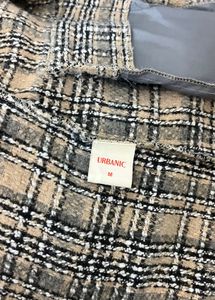Urbanic Set Of Chic Plaid Double-Breasted Blazers