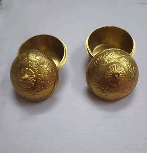 Exquisite Vintage Brass Trinket Boxes