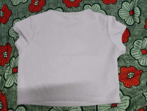Chic Lavender Crop Top