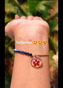 Real Rose Stuffed Bracelet