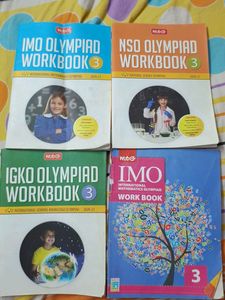 Combo Of 4 Books For Olympiad Competition