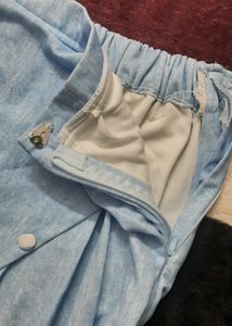 3 Pieace Set Top Skirt And Coat