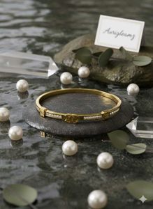 Elegant Gold Bangle Bracelet
