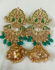 Big Size Copper Earrings But Light Weight