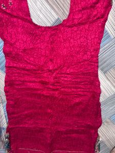 Embroidered short kurti