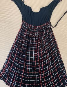 Casual Checkered Dress