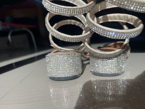 Sparkling Strappy Heels