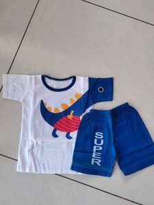 Cute Dinosaur Kids Clothing Set