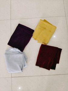 4 Piece Premium Shimmer Blouse Fabric Combo | Unst
