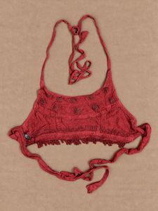 Boho Embroidered Halter Top