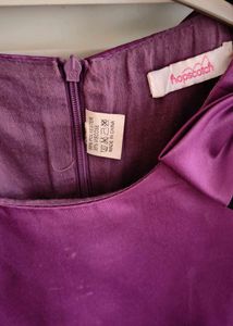 Elegant Purple Party Dress