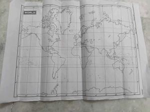 World, Asia and India Maps - Geography Set