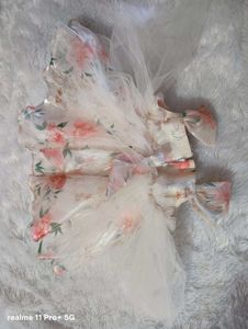 princess Floral Party Dress