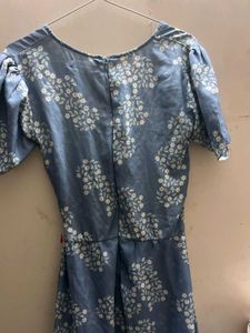Sassafras Floral Print Mini Dress