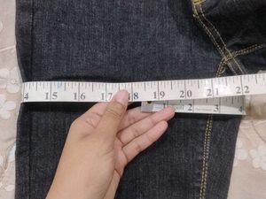 Black Straight Leg Jeans