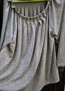 Elegant Printed Blouse