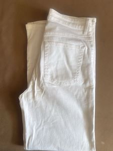HNM White Denim Jeans