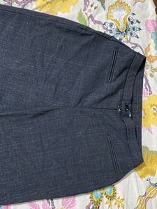 Gray Wide Leg Trousers