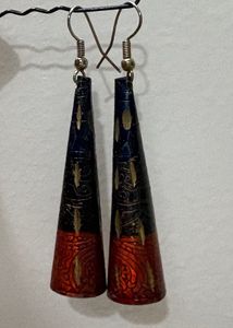 Unique Tapered Conical Earrings