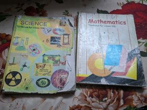Class 8 Science & Math Textbooks