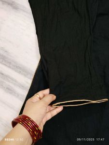 Elegant Black Kurta Set