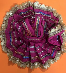 Laddu Gopal Handmade Fancy Dress Whit Cap