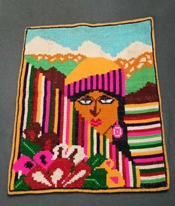 handmade Cross stitch wall decor