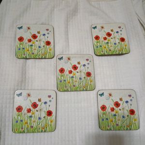 Freelance Coasters Set Of 5