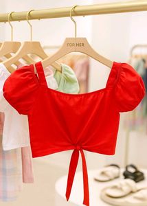 🔴FREE DELIVERY 🔴Cute Red Top For 6 To 8 Years